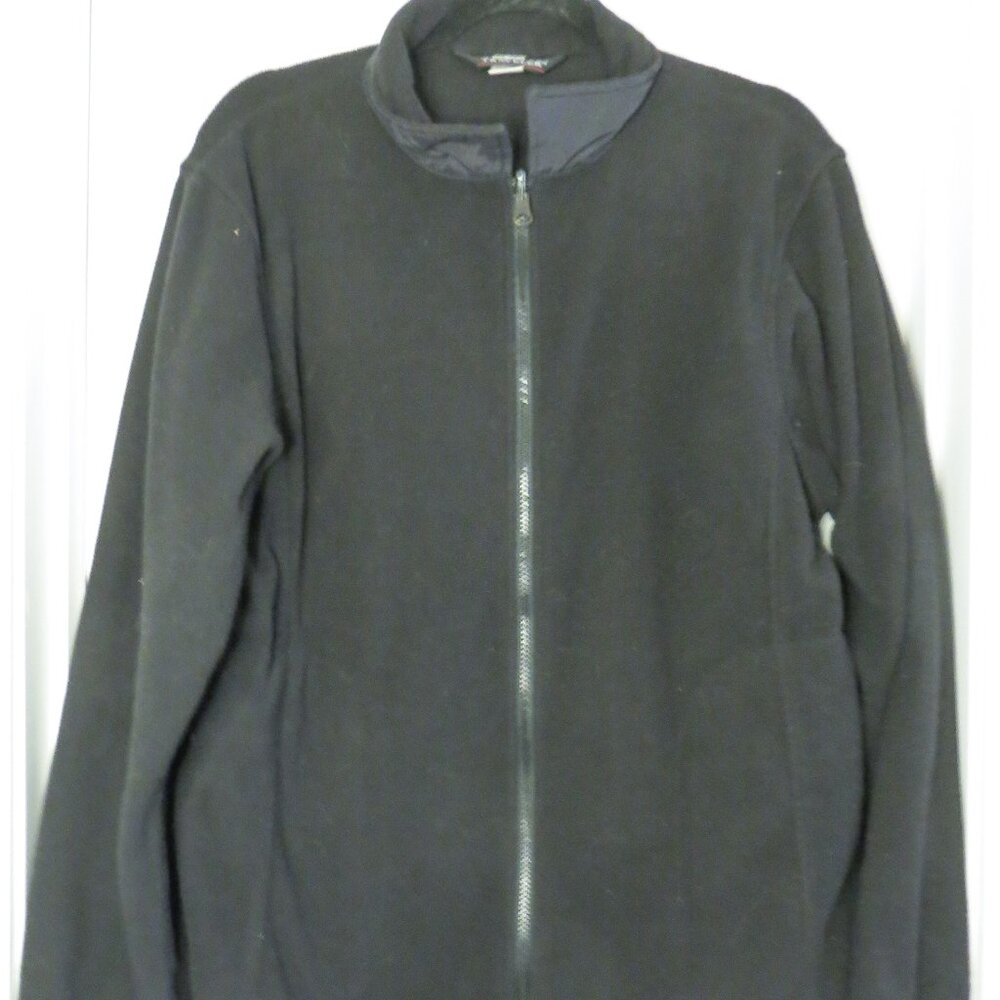 L.L. Bean Traveler Black Full-Zip Fleece Jacket